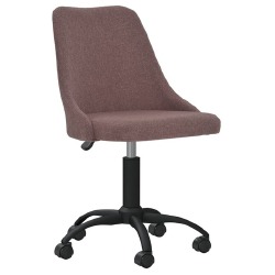Pasukamos valgomojo kėdės, 4vnt, audinys rudos spalvos - Kėdės