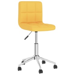 Pasukamos valgomojo kėdės, 4vnt., garstyčių geltonos, audinys - Kėdės