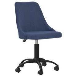 Pasukamos valgomojo kėdės, 4vnt., mėlynos spalvos, audinys - Kėdės