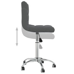 Pasukamos valgomojo kėdės (4vnt, tamsiai pilkos sp.) - Kėdės