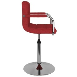 Pasukamos valgomojo kėdės, audinys, 4vnt., raudonojo vyno - Kėdės