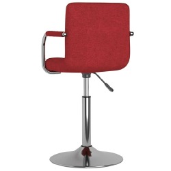 Pasukamos valgomojo kėdės, audinys, 4vnt., raudonojo vyno - Kėdės