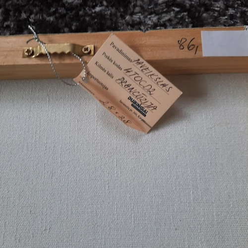 Paveikslas 28x28 cm – mielas ir šiltas akcentas jūsų interjerui