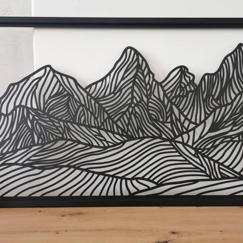 Lazeriu kalti plieno paveikslai – tobulas interjero akcentas