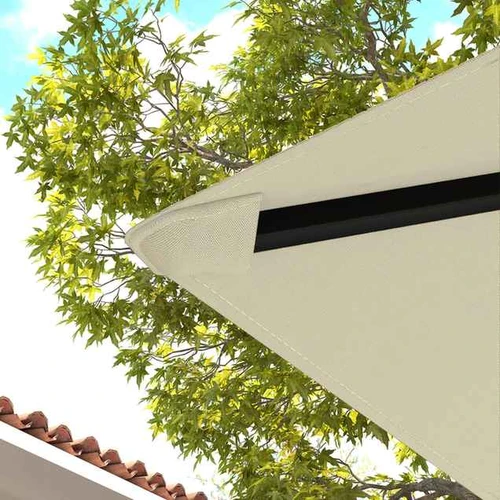 Kreminės spalvos 3x3m pavėsinės uždangalas