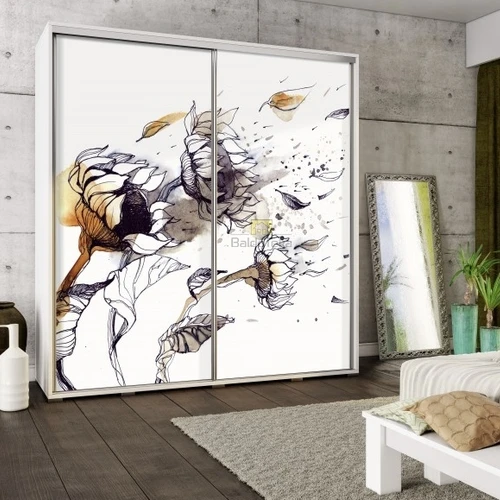 Moderni spinta su aliuminio bėgeliais ir LMDP medžiaga