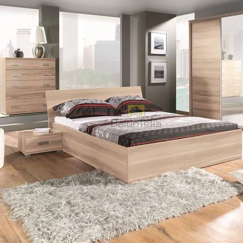 Kompaktiška spinta su tvirtu LMDP korpusu ir storiu stalviršiu