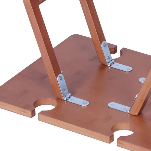 Sulankstomas lovos padėklas su laikikliu