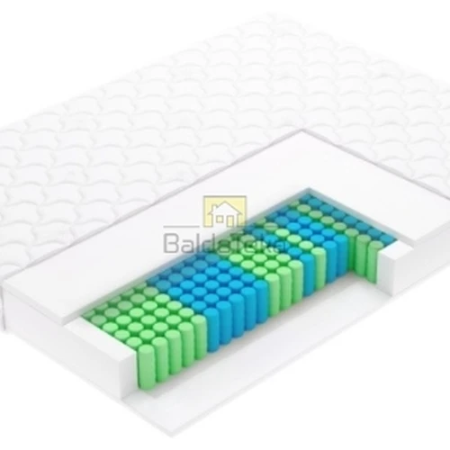 Ąžuolo nash/pilkos/baltos spalvos lova