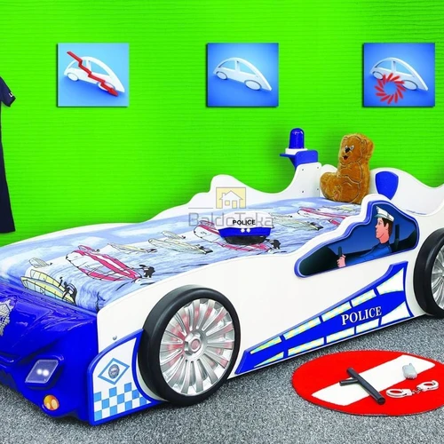 Modernios lovos su LED apšvietimu ir grotelėmis