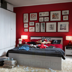 Ergonominis PORTO stalas 51x116 cm šviesaus maumedžio