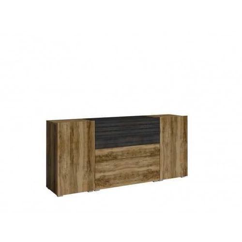 POWER I PW26 180 satino riešutmedžio spalvos komoda