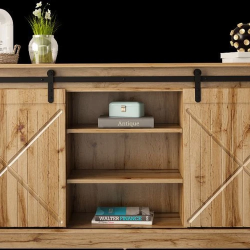 Kokybiška spinta su modernia rankenų sistema, 160 cm aukščio