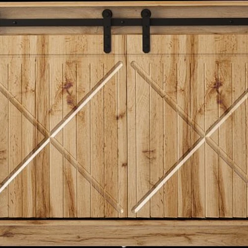 Erdvi spinta su keičiamu dizainu, 80 cm pločio