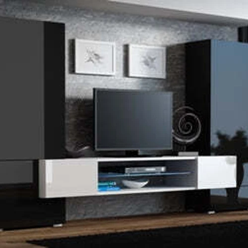 Praktiškas sieninis blokas su laminuotu korpusu