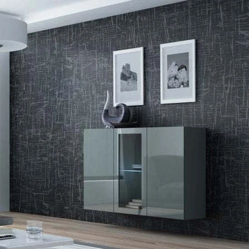 Ergonominė spinta su PUSH CLICK sistema ir stiklo detalėmis