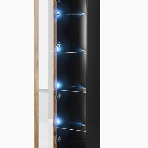 Spinta su stiklo ir MDF kombinacija bei PUSH CLICK sistema