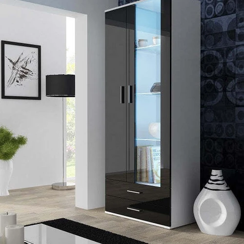 Ergonominė spinta su plastikinėmis rankenomis, 192 cm aukščio