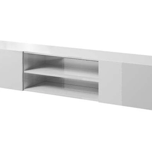 Praktiška ir stilinga kabanti spintelė su atviromis lentynomis