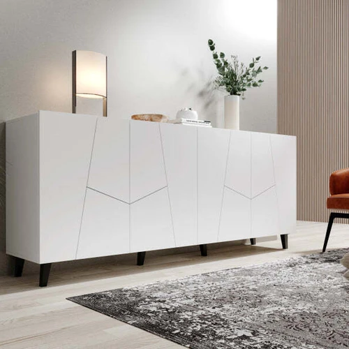 Ergonominis TV stovas su 16 mm plokštėmis ir tvirtu pagrindu