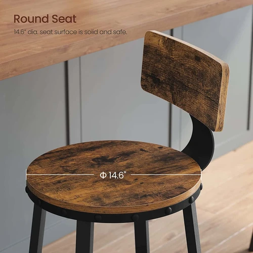 Patikimos ir patogios kėdės su vintažiniu dizainu