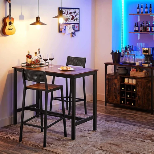 Kompaktiškos baro kėdės 43,1 x 50,7 x 97,2 cm