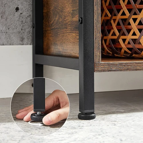 VASAGLE knygų lentyna su instrukcijomis ir priedais