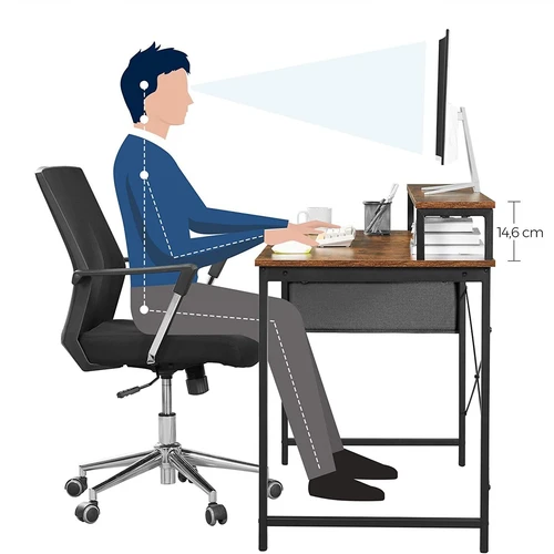 Tvirtas stalas iš medžio drožlių plokščių