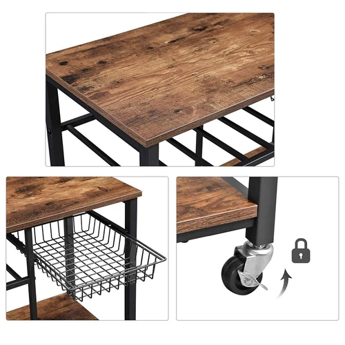 Lengvai surinkiamas stalas su montavimo instrukcija