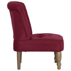 Prancūziško stiliaus kėdės, 2vnt., audinys - Foteliai