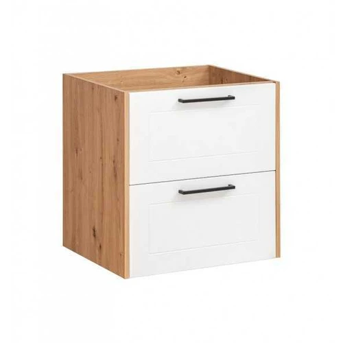 Praustuvo spintelė CRES 820 ąžuolas artisan/balta