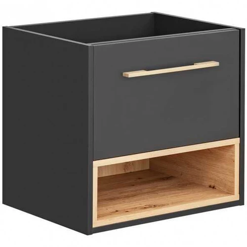 Praustuvo spintelė HILTON 820 cosmos grey / ąžuolas artisan