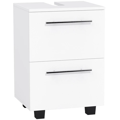 Praustuvo spintelė Homcom 41,5x35,5x59cm., baltos spalvos