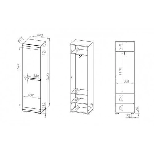 BLINCO BL21 batų spinta – 2 vnt., patogus laikymas