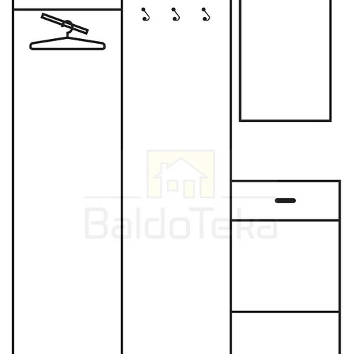 Stilinga spinta su LMDP medžiaga