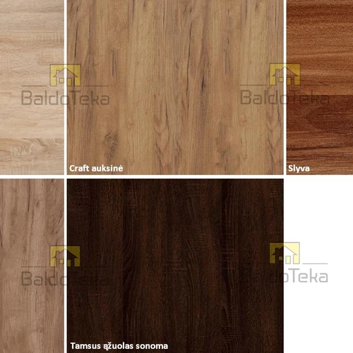 Plati spinta su veidrodžiu, 175 cm, modernus dizainas