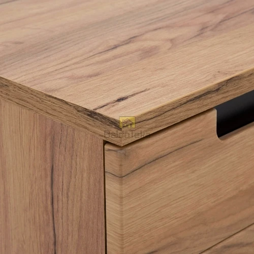 Kompaktiška spinta 150,5x86x39,5 cm auksinis ąžuolas