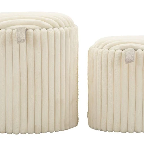 Pufai Goteborg, 2 vnt, Ø 40 × 42 cm / Ø 31 × 32 cm