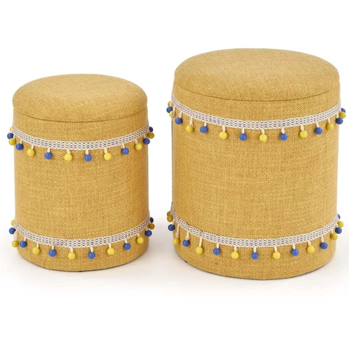 Dviejų komplektas baldų su šviesiai mėlyna spalva