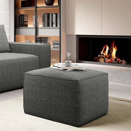 Elegantiškas EL5151 pufas – puikus interjero akcentas