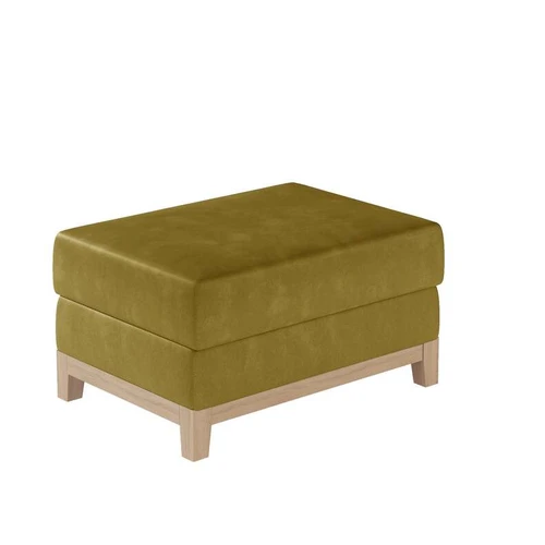 Elegantiškas pufas EL8957 iš medžio masyvo