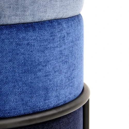 Stilingos kėdės su 45/47 cm matmenimis ir mėlyna spalva