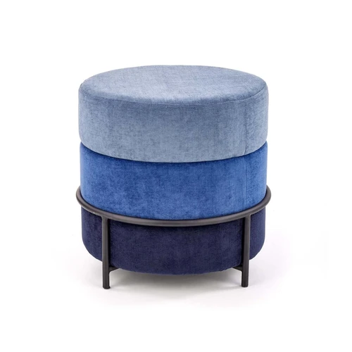 Ergonominės kėdės su milteliniu plienu ir mėlynu audiniu