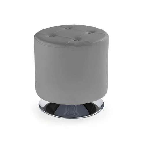 Ekologiškos baltos kėdės su chromo plieno pagrindu