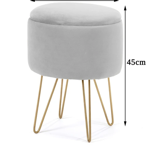 Patogi kėdė-pufas poilsiui ir daiktų laikymui