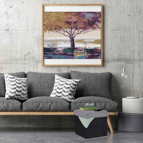 Pufas Relaxdays 10042367.0, sulankstomas, su daiktadėže, 35 × 36 × 35 cm - Pufai