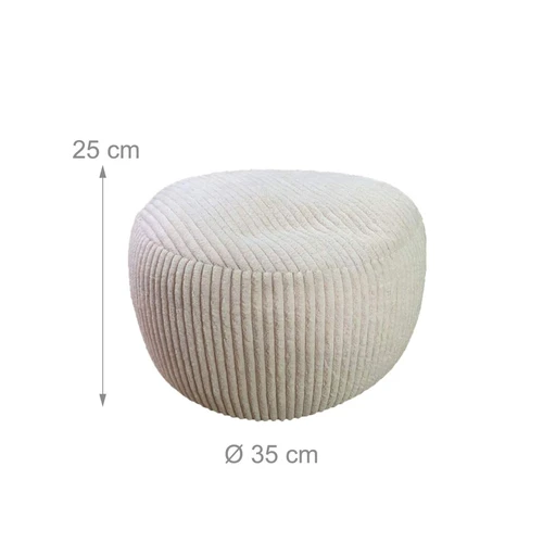 Pufas Relaxdays, 35 × 25 × 35 cm - Pufai