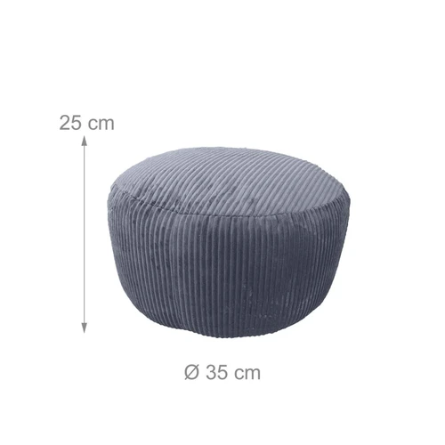 Pufas Relaxdays, 35 × 25 × 35 cm - Pufai