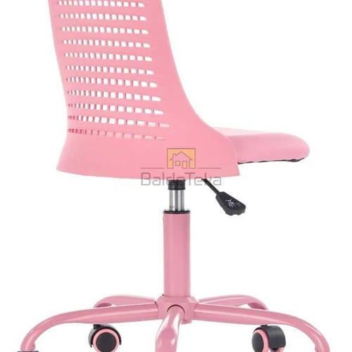 Patogi kėdė su guminiais ratais ir aukščio reguliavimu