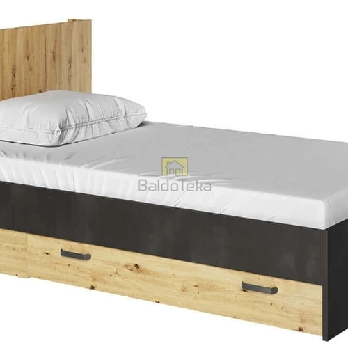 Moderni 217x130 cm lova su LMDP rėmu